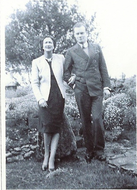 Muriel Green and her son R. Kent Green before December 1939 Family Photo