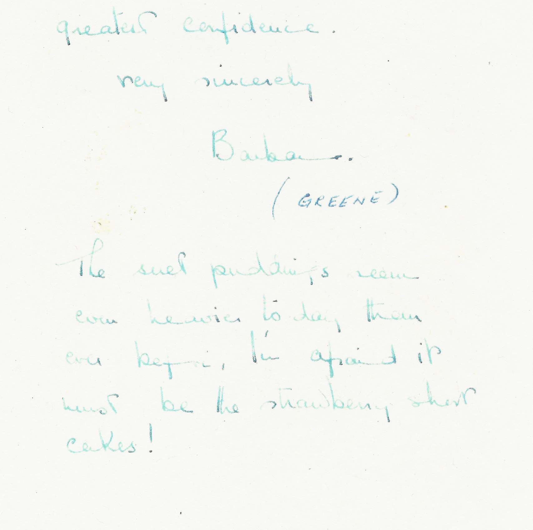 Letter from Barbara Greene to Ambassador Kennedy Permission fro Stephen Plotkin, John F. Kennedy Library.