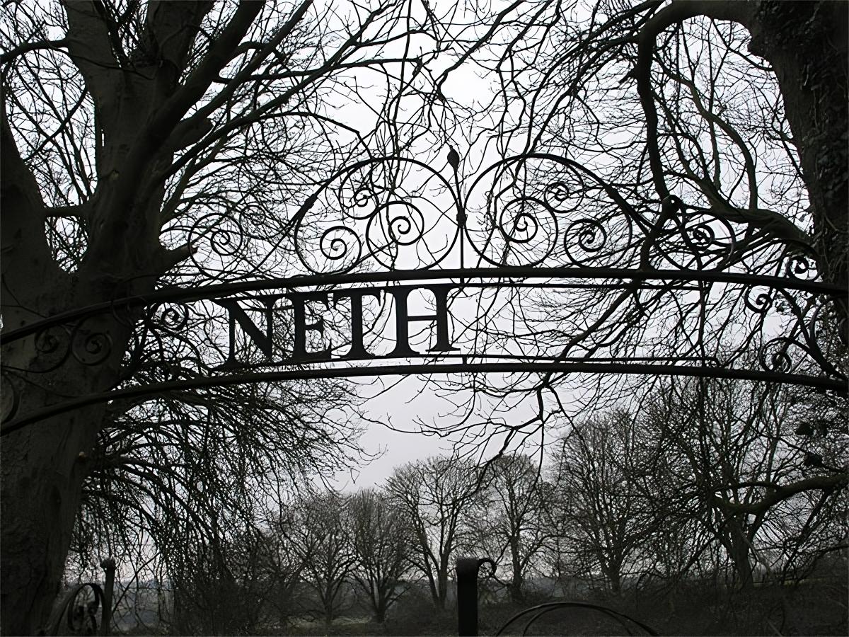 The gate to Netherne Emergency Hospital Courtesy of George Frogley